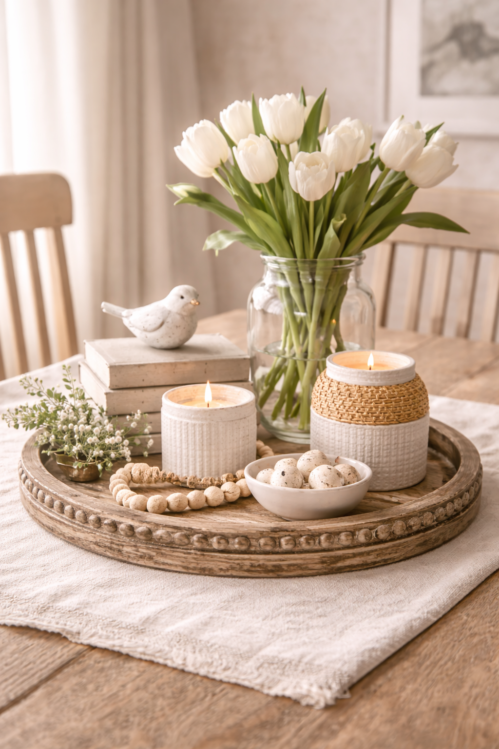 Ideias de centros de mesa com bandejas de madeira: eleg&acirc;ncia, aconchego e criatividade ideias de centros de mesa com bandejas de madeira 1