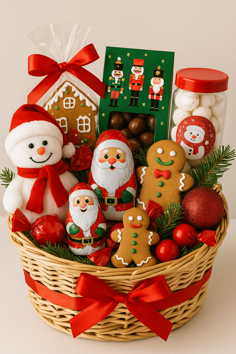 ideias de cestas de natal para oferecer 2