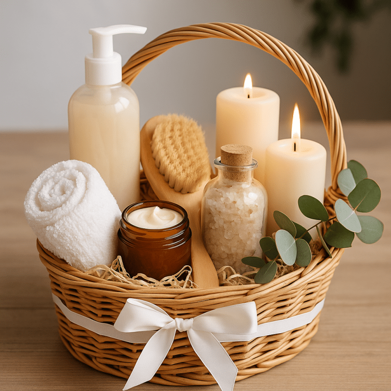 ideias de cestas de natal para oferecer 6