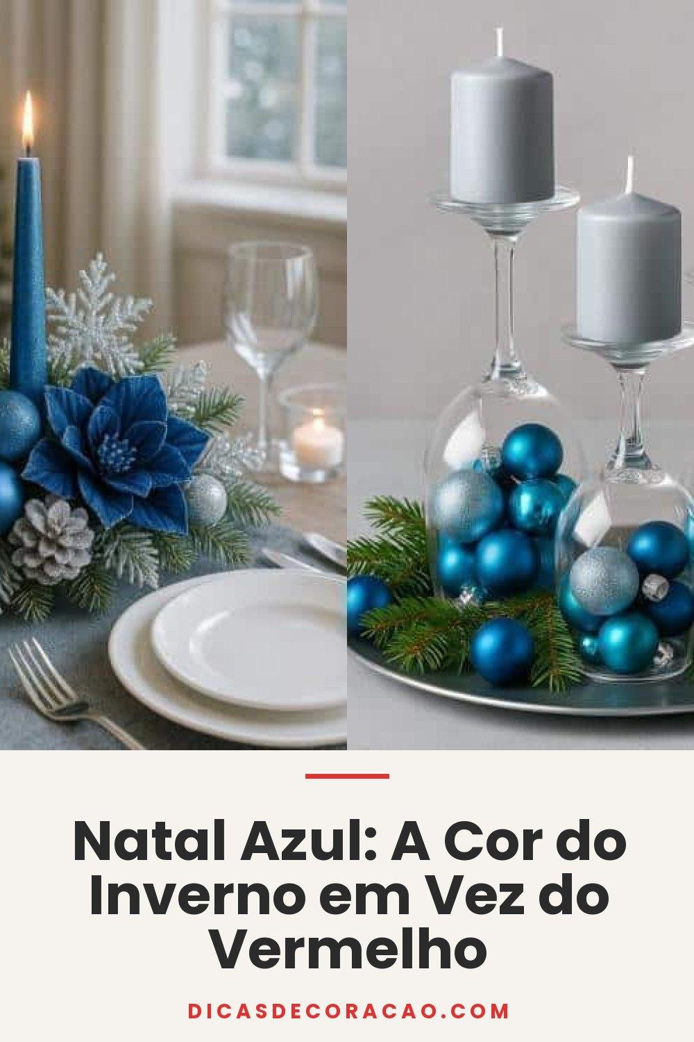 Natal Azul: A Cor do Inverno em Vez do Vermelho