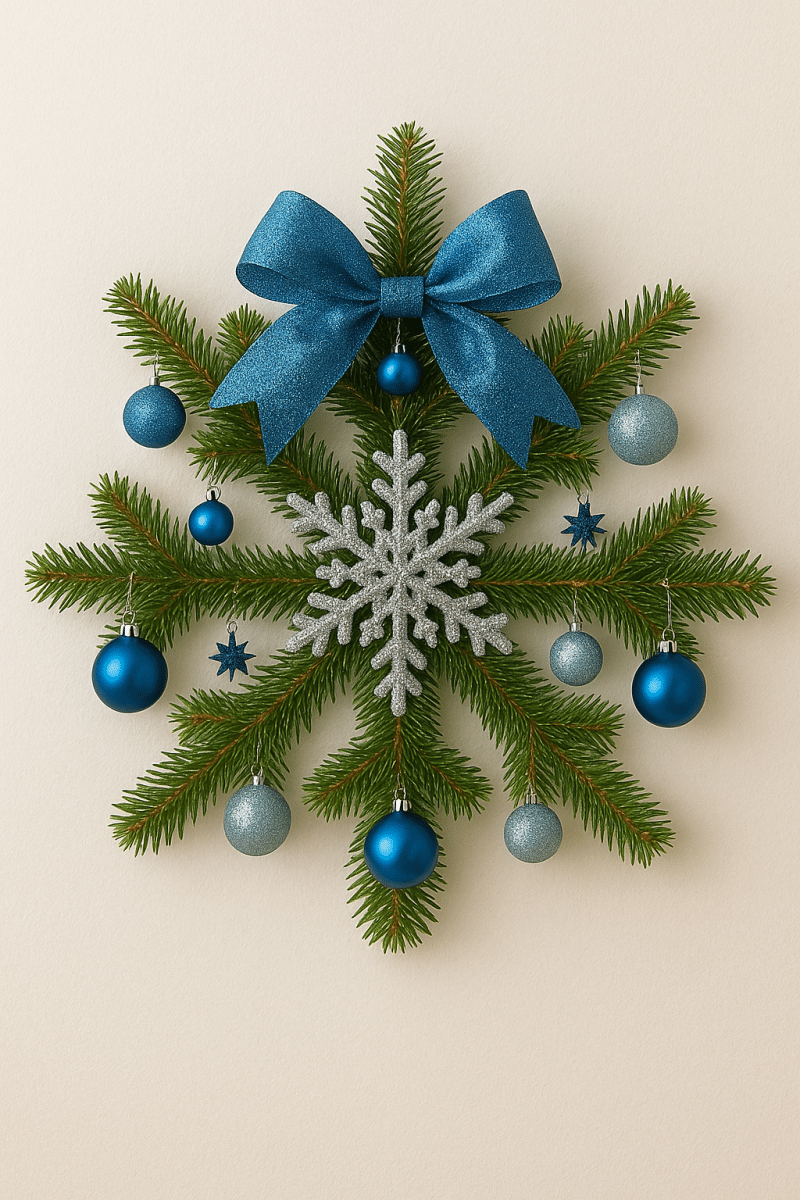 ideias de decoracao de natal azul