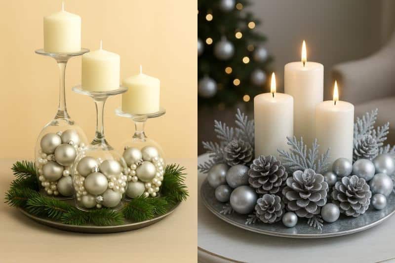 Ideias de Decoração Natalina Prateada: Um Guia Brilhante para um Natal Sofisticado ideias de decoracao natalina prateada 1