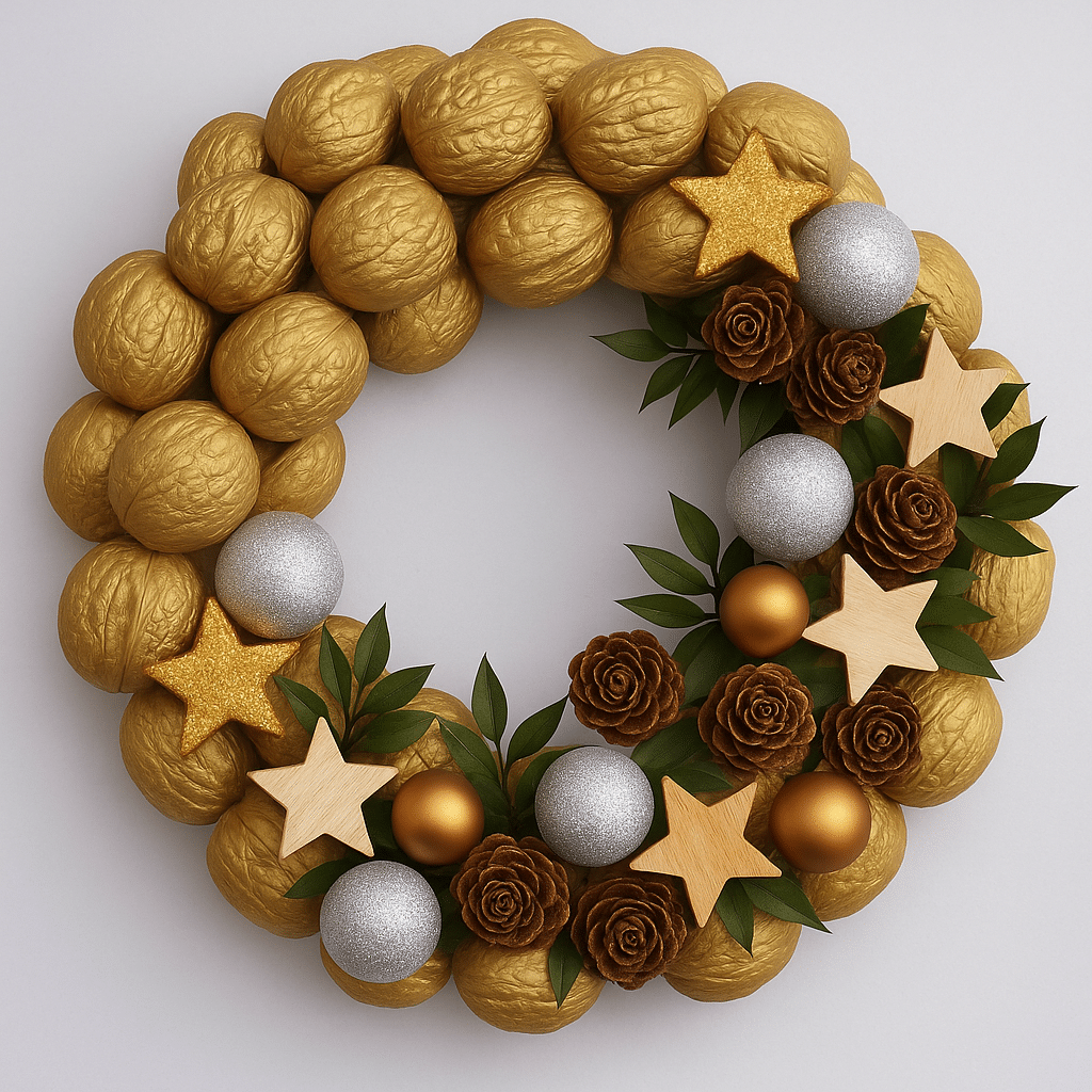 ideias de guirlandas de natal para fazer em casa 2