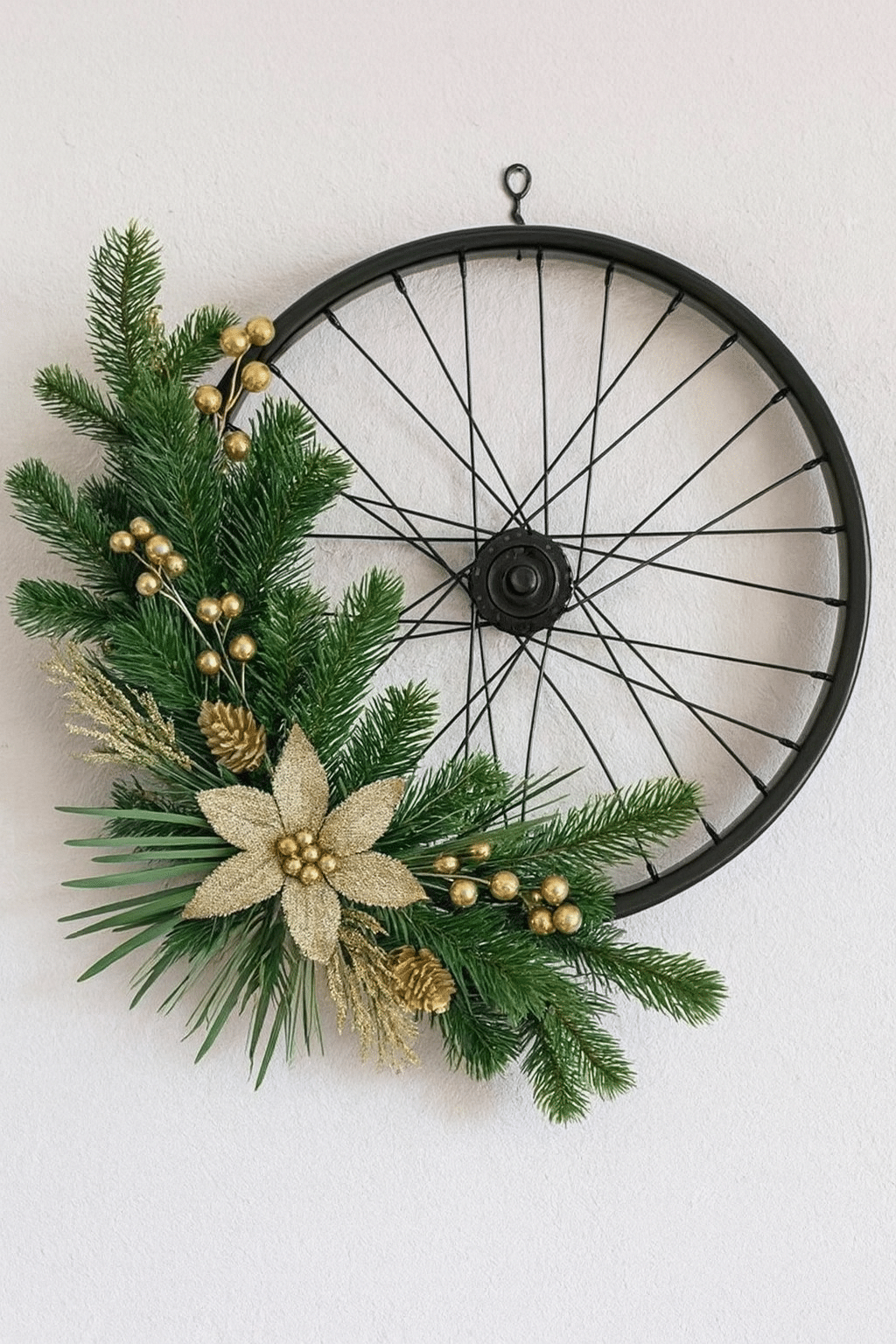 ideias de guirlandas de natal para fazer em casa 4