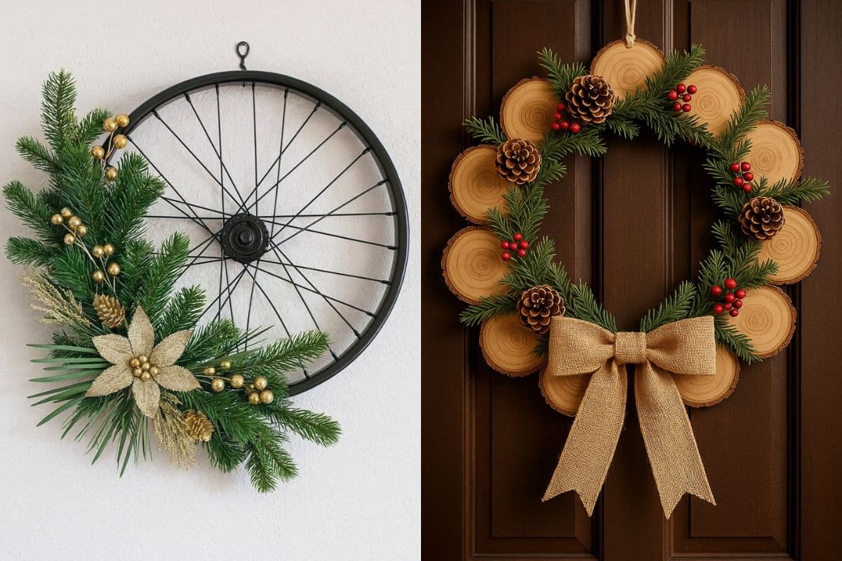 ideias de guirlandas de natal para fazer em casa