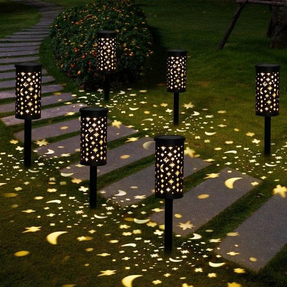 ideias de iluminacao de jardim 3