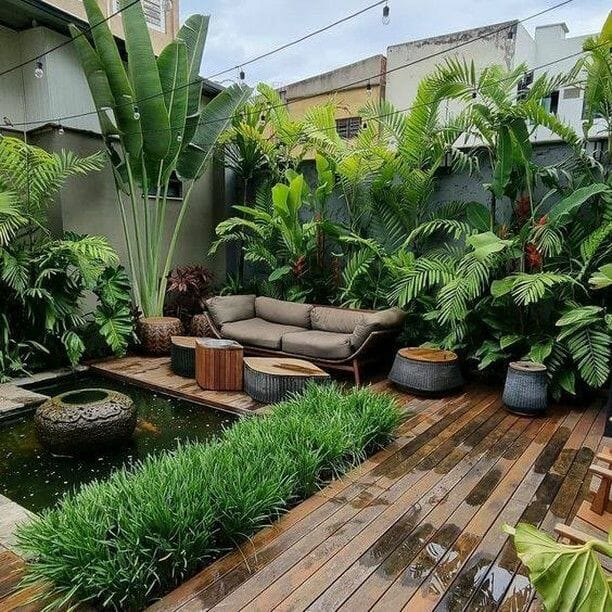 ideias de jardim tropical 5