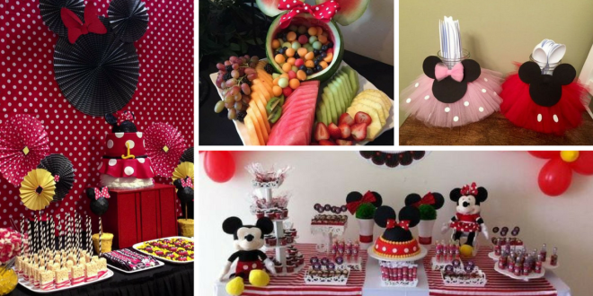 ideias decoracao festa minnie