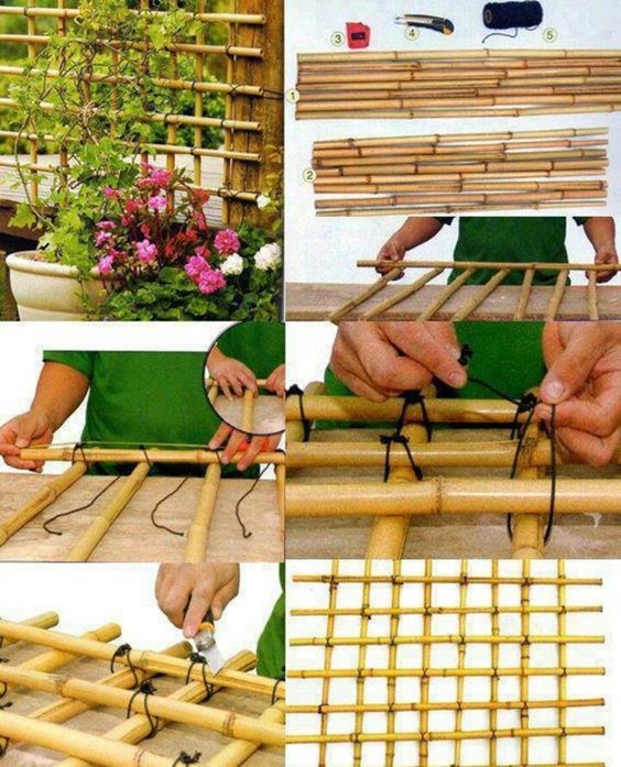 ideias decorar o jardim com bambu 3