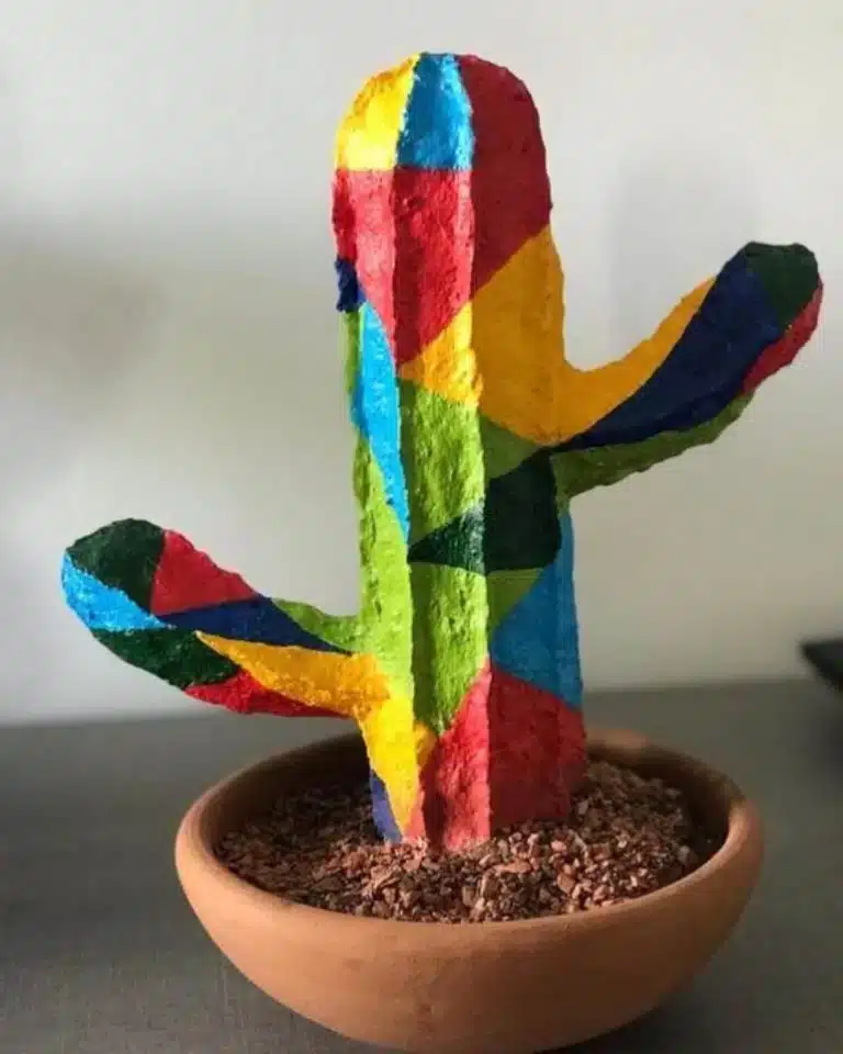 ideias diferentes de artesanato em papel 4