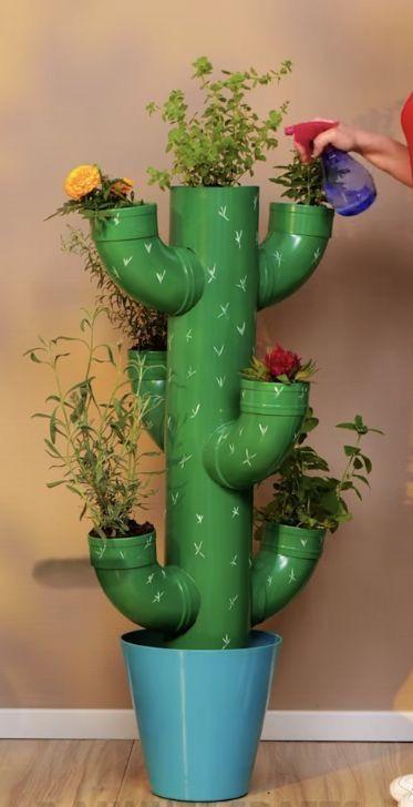 ideias geniais de artesanato com cano pvc 3