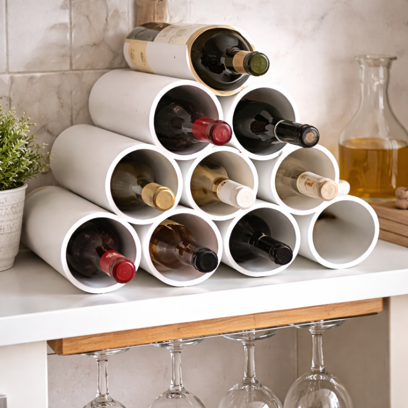 ideias geniais de artesanato com cano pvc 3