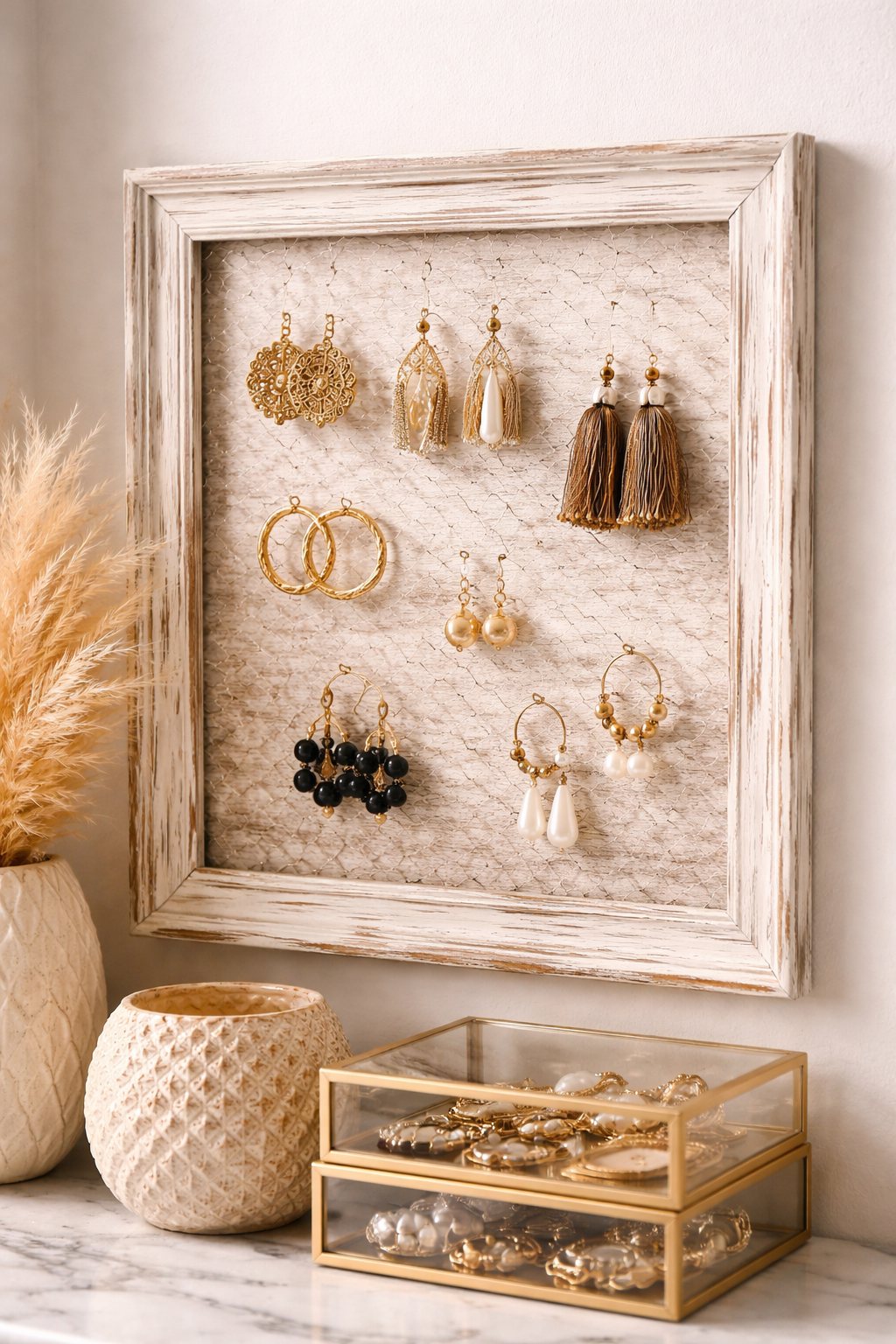 Ideias Inteligentes para Pendurar e Guardar as Suas Joias (Organiza&ccedil;&atilde;o Criativa e Funcional) ideias inteligentes para pendurar e guardar as suas joias 2