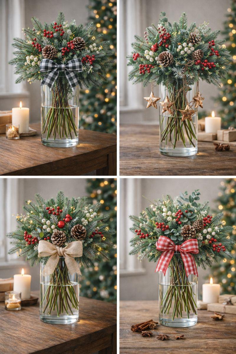 ideias lindas de arranjos de flores com vaso de vidro 9