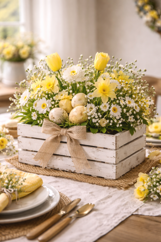 ideias lindas de decoracao de pascoa amarela 3 scaled