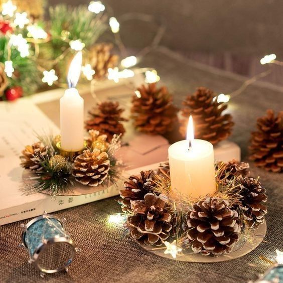 ideias maravilhosas para decorar sua mesa no natal