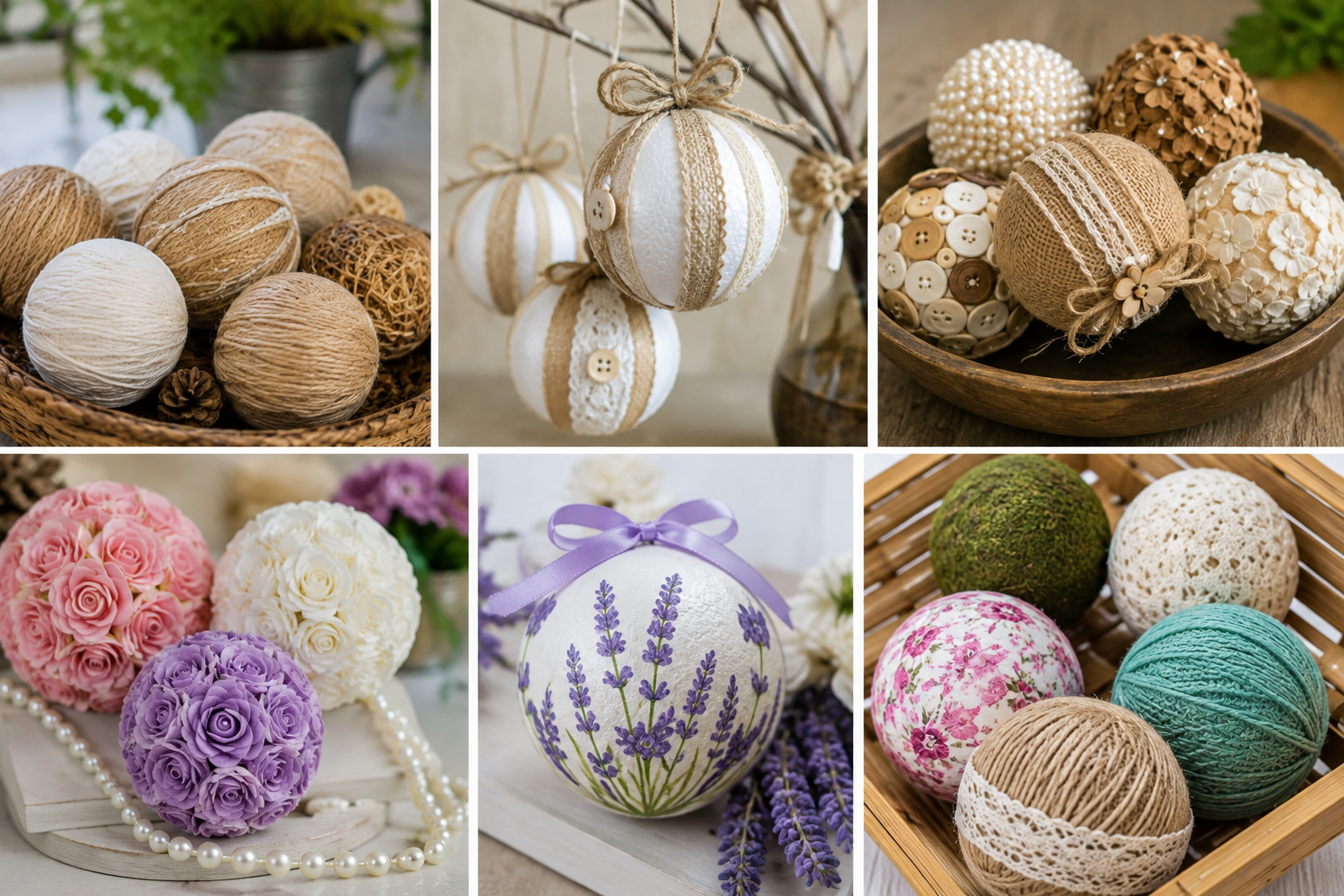 Ideias para Decorar Bolas de Isopor: Projetos Criativos e F&aacute;ceis ideias para decorar bolas de isopor 5