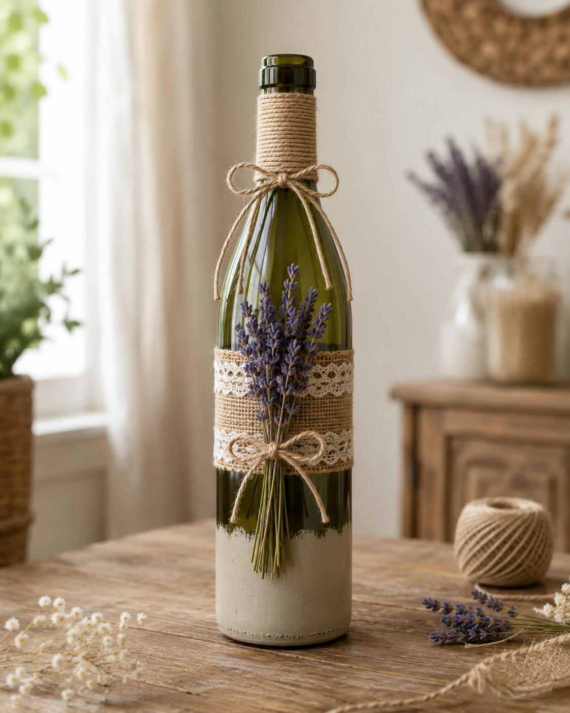 Ideias para Decorar Garrafas de Vinho : Inspira&ccedil;&otilde;es Criativas para Reutilizar com Estilo ideias para decorar garrafas de vinho 4