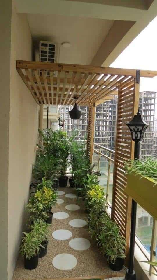 ideias para um lindo jardim na varanda 9