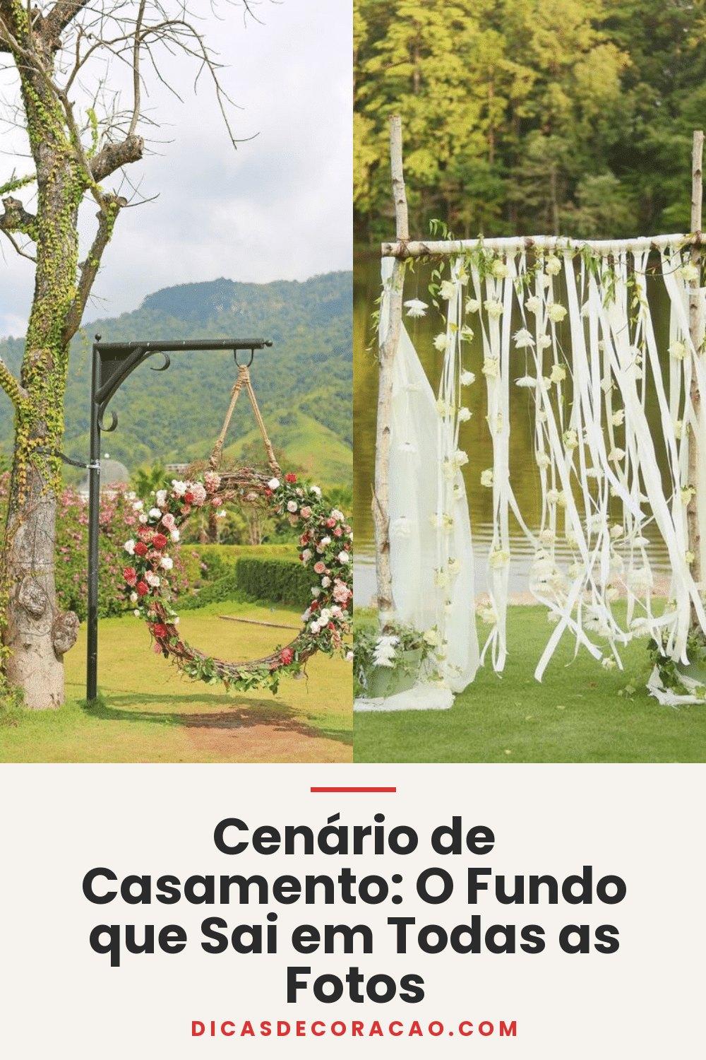 Cenário de Casamento: O Fundo que Sai em Todas as Fotos