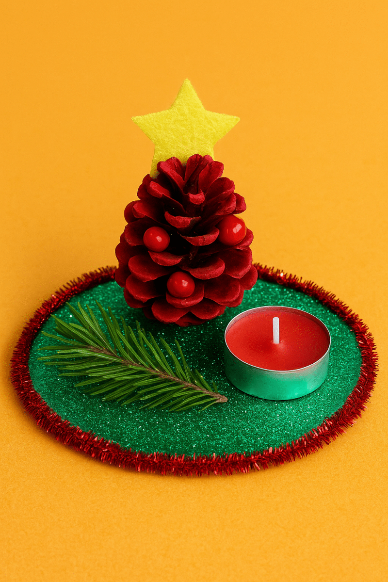 lindos arranjos natalinos com cds velhos 7