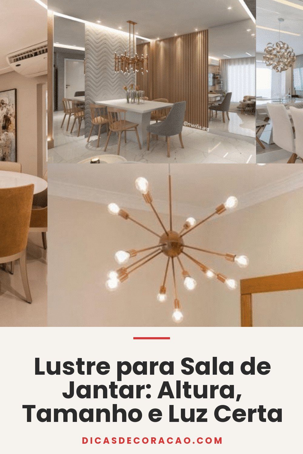 Lustre para Sala de Jantar: Altura, Tamanho e Luz Certa