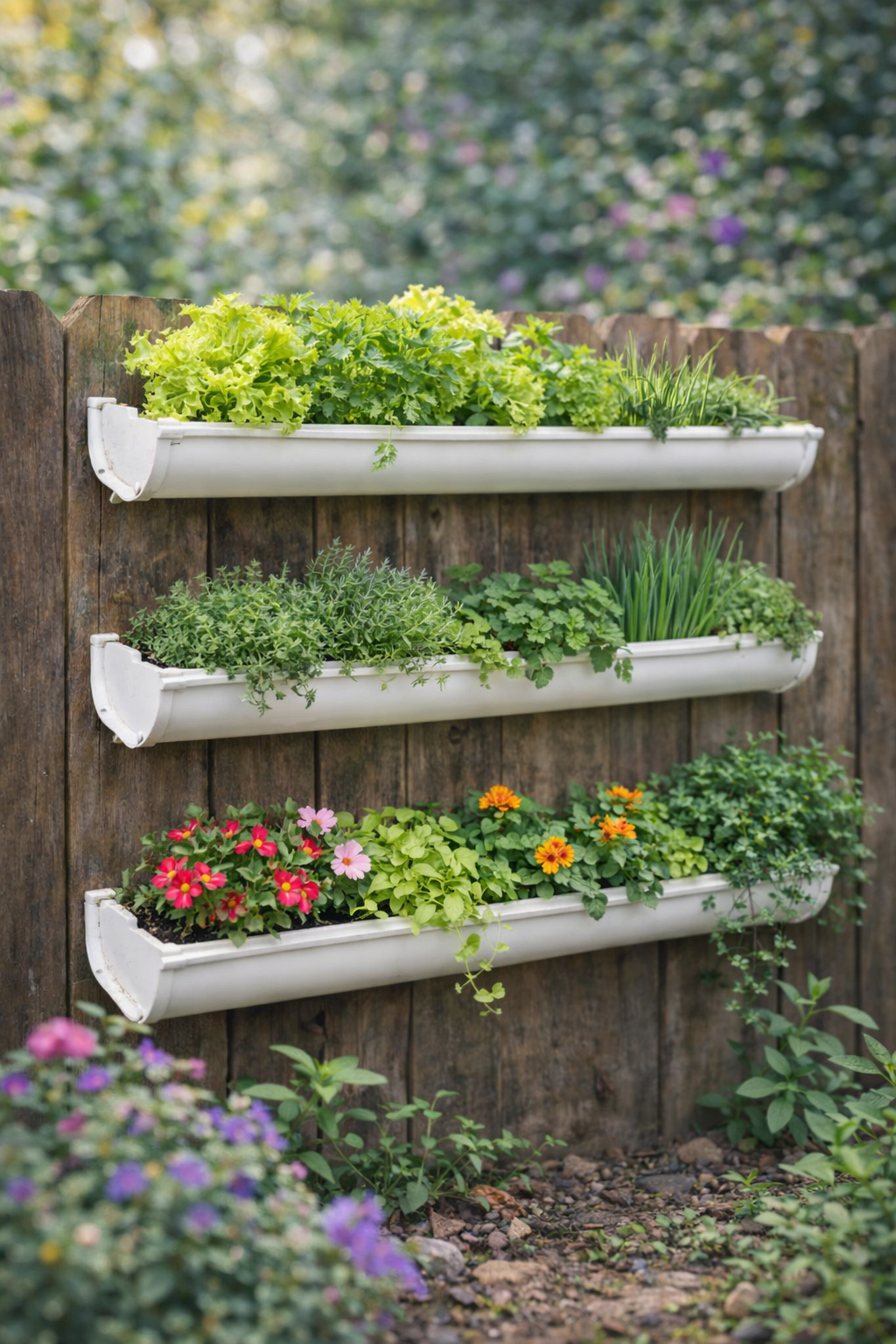 Maneiras Criativas para Plantar no Jardim: ideias simples, bonitas e cheias de personalidade maneiras criativas para plantar no jardim 1