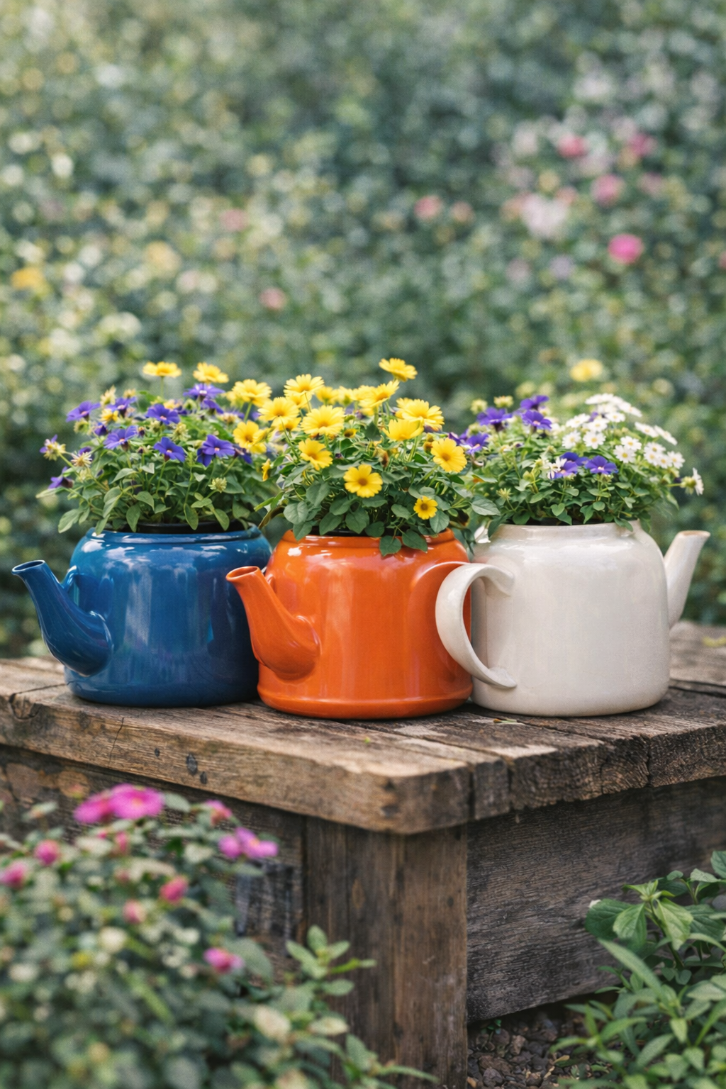 Maneiras Criativas para Plantar no Jardim: ideias simples, bonitas e cheias de personalidade maneiras criativas para plantar no jardim 9