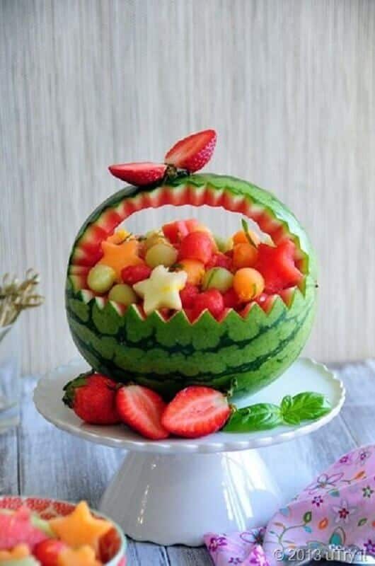 mesa de fruta decoradas 3