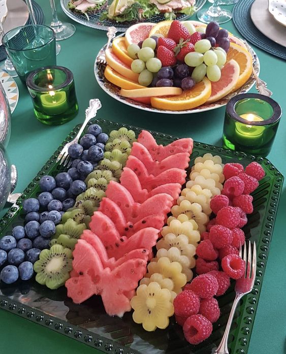 mesa de fruta decoradas 6