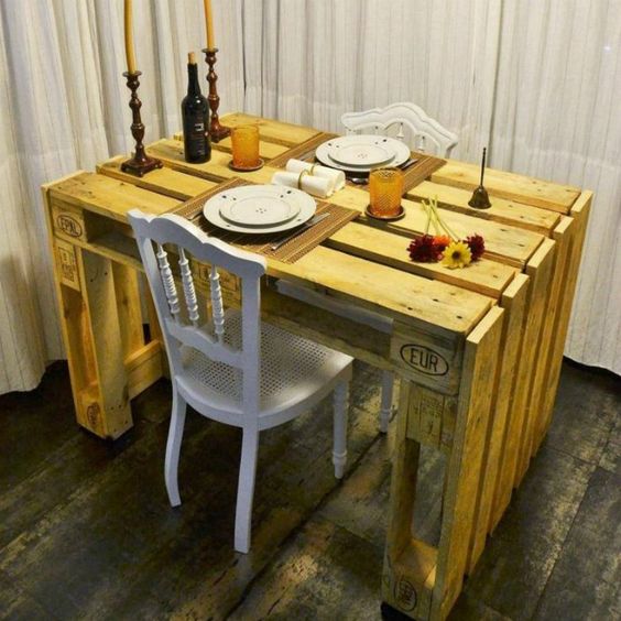 mesa de palete madeira 1