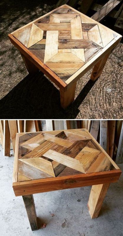 mesa de palete madeira 4
