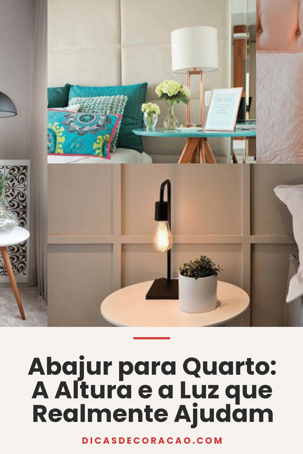 Abajur para Quarto: A Altura e a Luz que Realmente Ajudam