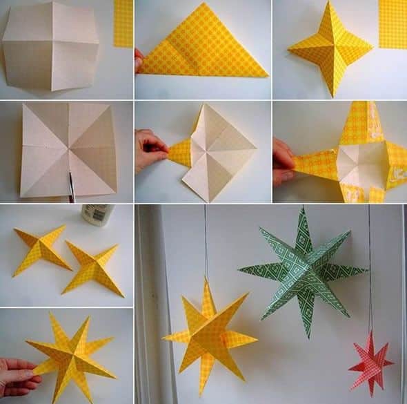 origami de natal facil de fazer 9