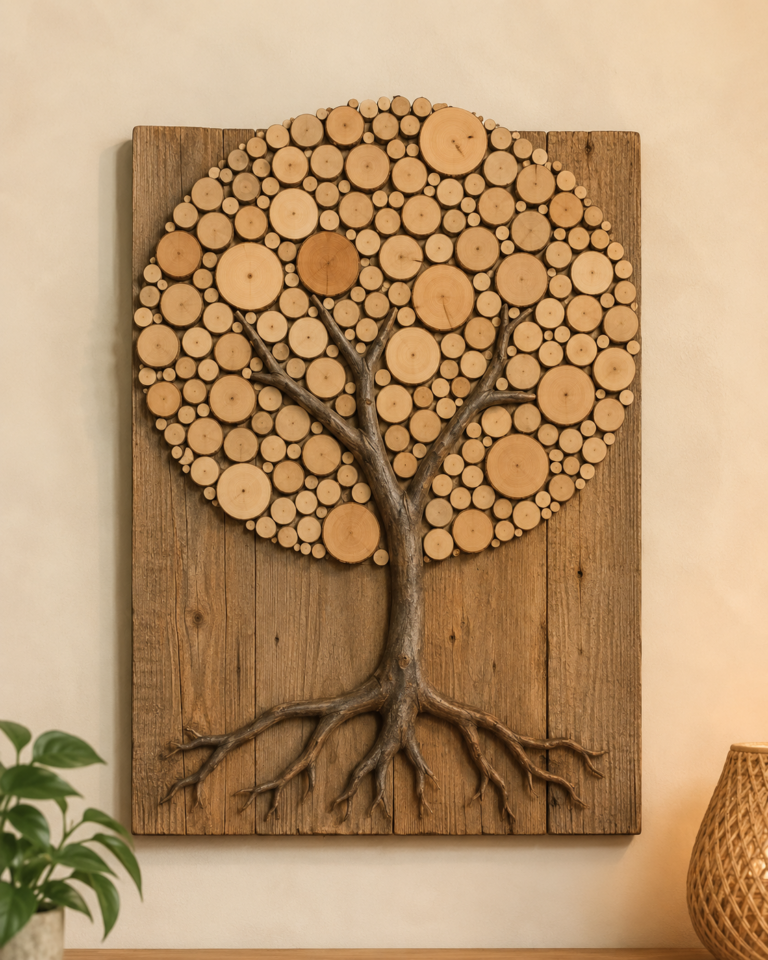 Pequenas &aacute;rvores decoradas usando diferentes t&eacute;cnicas: ideias criativas para transformar qualquer espa&ccedil;o pequenas arvores decoradas usando diferentes tecnicas 3
