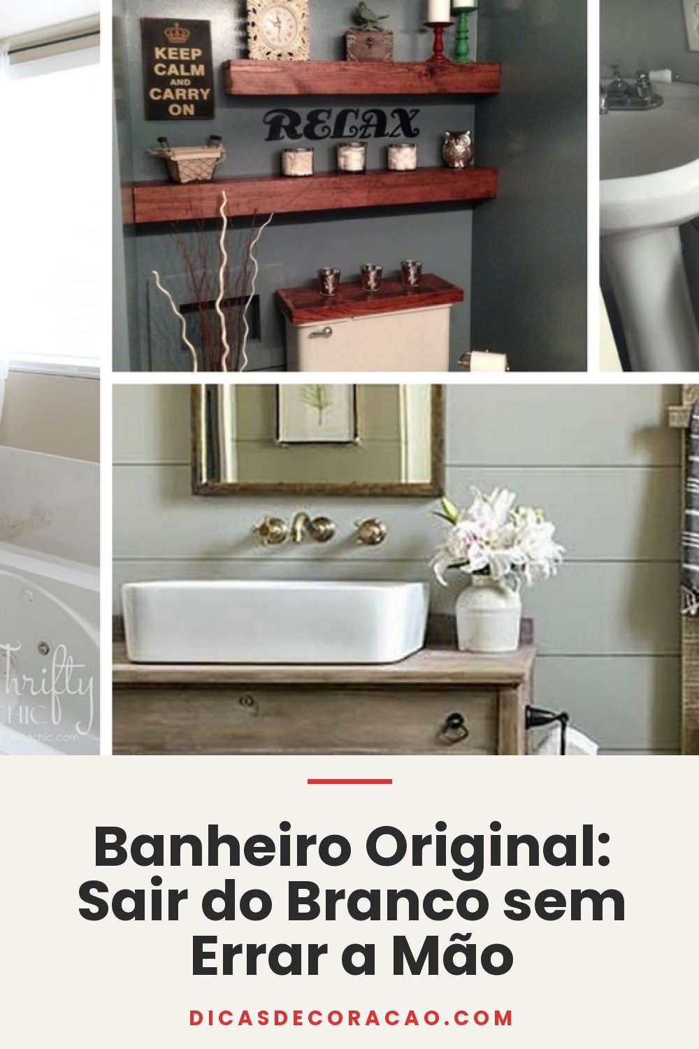 Banheiro Original: Sair do Branco sem Errar a Mão