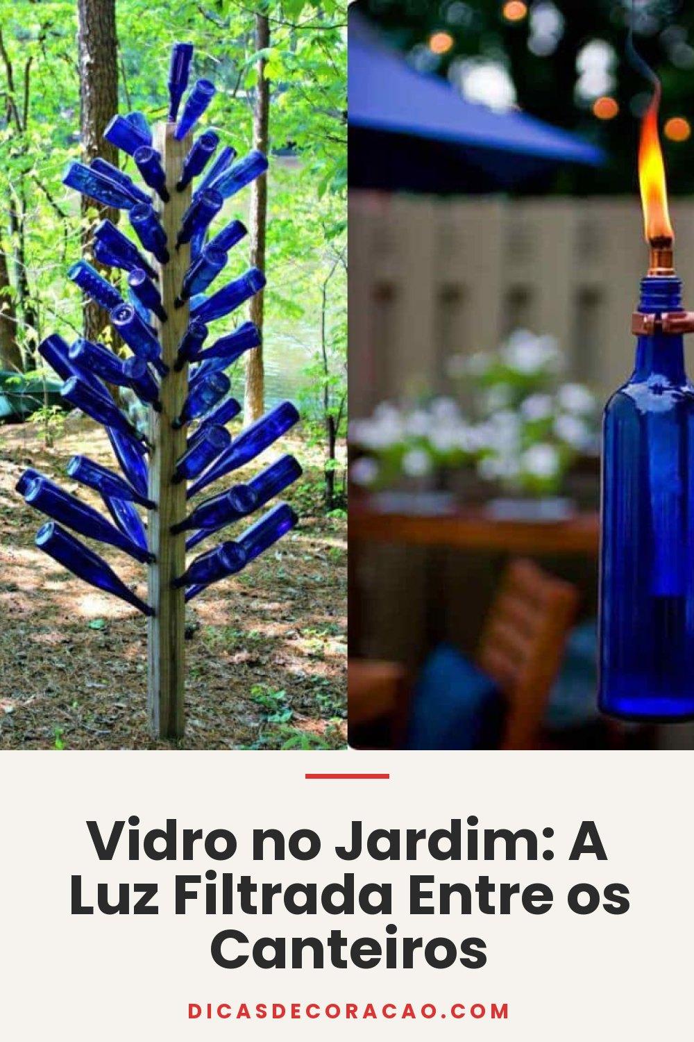 Vidro no Jardim: A Luz Filtrada Entre os Canteiros