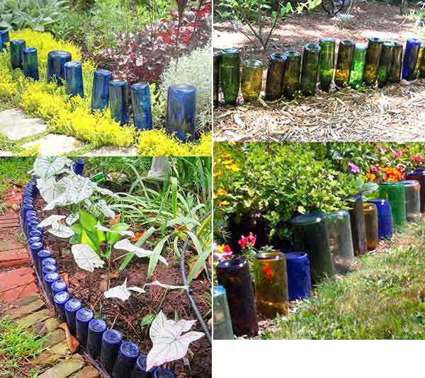 projetos criativos de vidro para o jardim 6