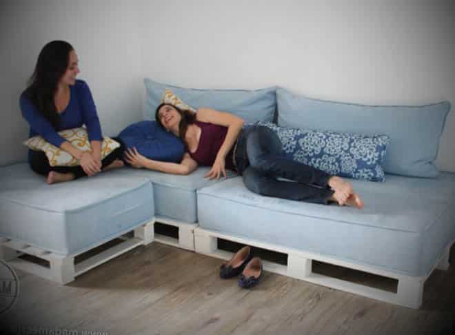 sofa de palete