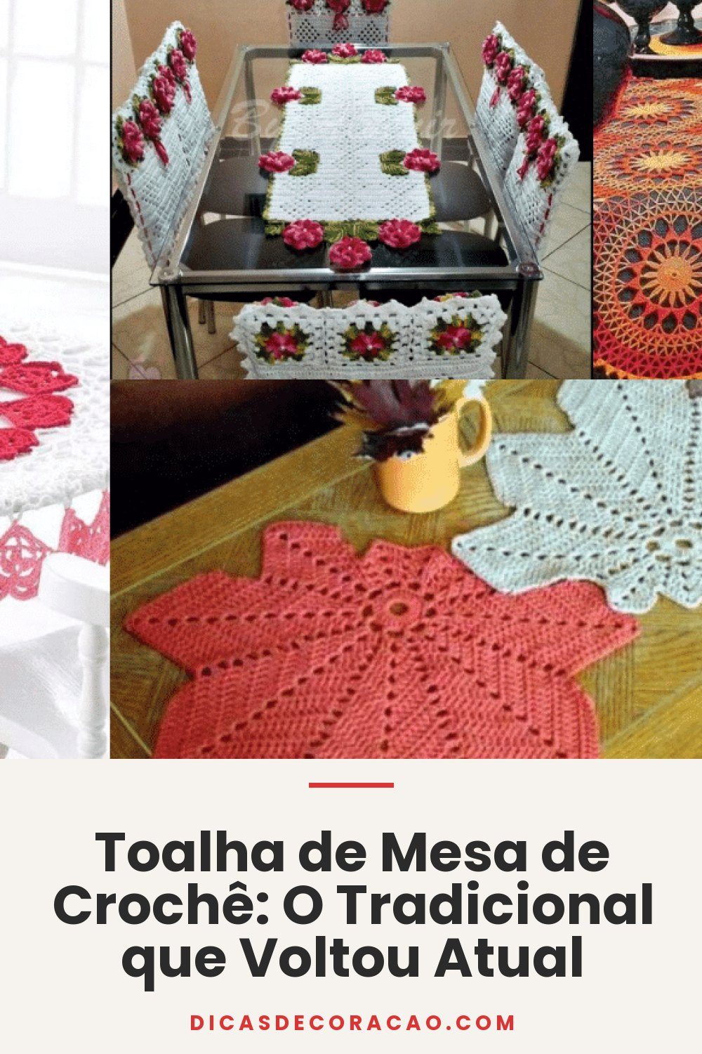 Toalha de Mesa de Crochê: O Tradicional que Voltou Atual