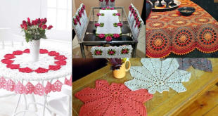 toalha de mesa de croche