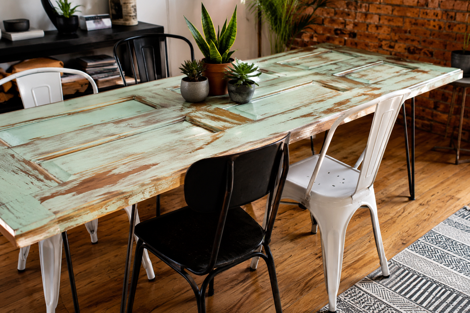 Transforme uma porta antiga em uma linda mesa: guia criativo para reaproveitar madeira com estilo transforme uma porta antiga em uma linda mesa 1